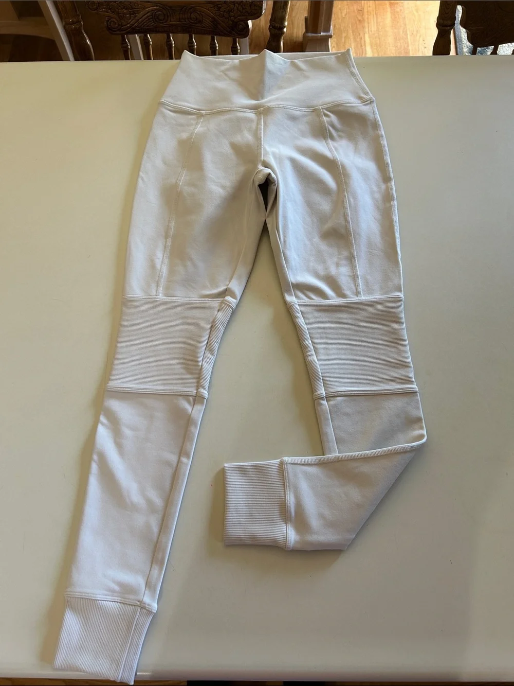 Alo small S High-Waist cream ivory Active Leggings